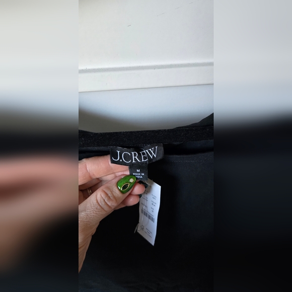 K. Crew Women's Pintuck mixy dress In Black - Picture 4 of 8